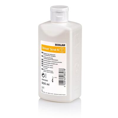 SKINSAN SCRUB N antimikrobiální mycí emulze „zelené mýdlo“ 500 ml
