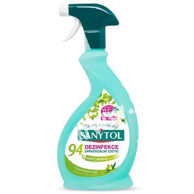 Sanytol - univerzální čistič 94 % rostlinného původu, sprej, 500 ml