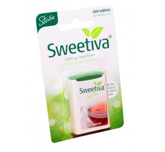 Stevia Sweetiva sladidlo, 200 tbl., blistr (nízkoenergetické)